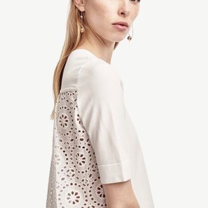 Eyelet Back top